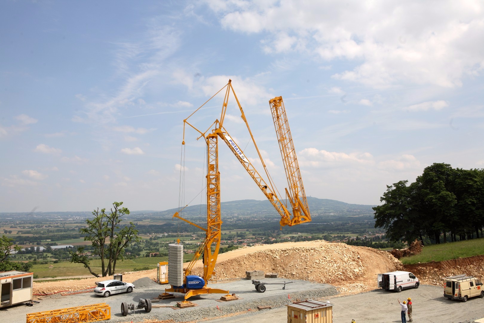 Potain-Igo-T70-Self-erecting-crane-Tower-crane-Construction-crane-Hoisting-crane